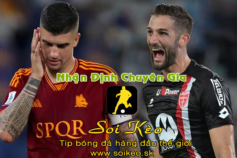 Soi Kèo tip bóng đá AS Roma - Monza