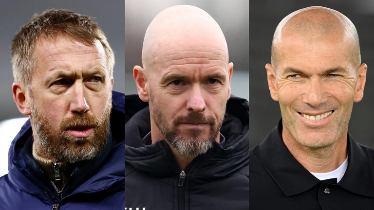 Zidane đi học tiếng Anh, được chờ thay Erik ten Hag