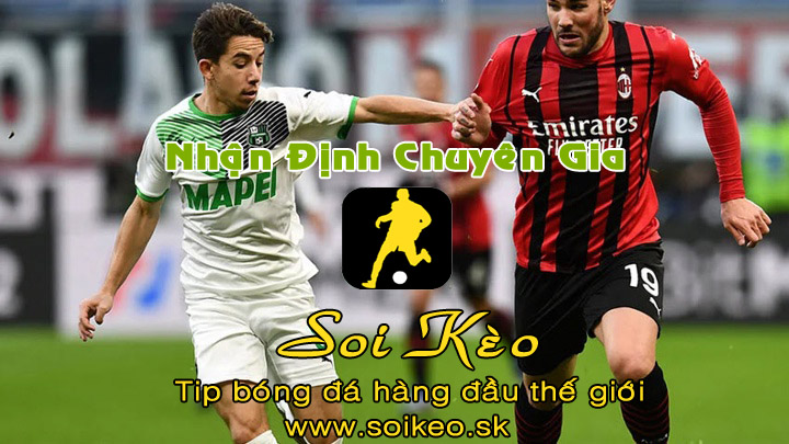 Soi Kèo tip bóng đá AC Milan - Sassuolo