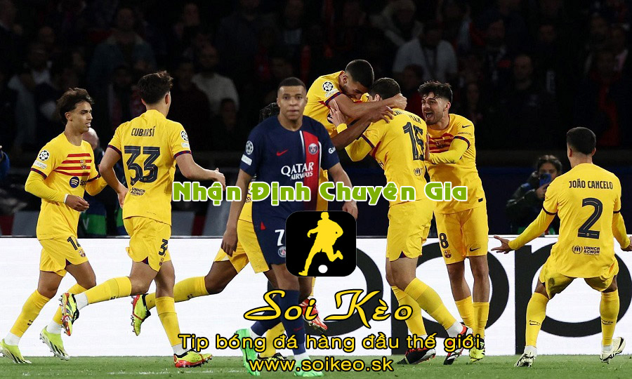 Soi Kèo tip bóng đá Barcelona - PSG