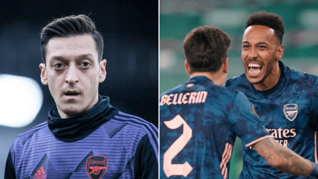 Ở nơi phương xa ấy, Mesut Ozil vẫn quan tâm đến Arsenal