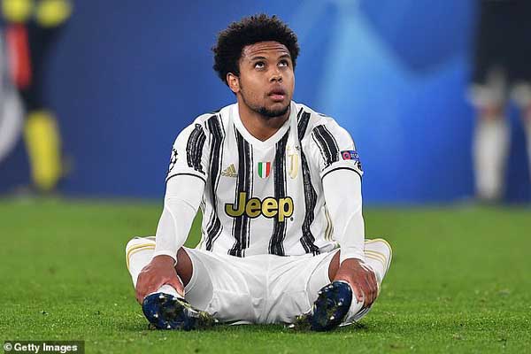 Sự nghiệp của cầu thủ Juventus lao dốc